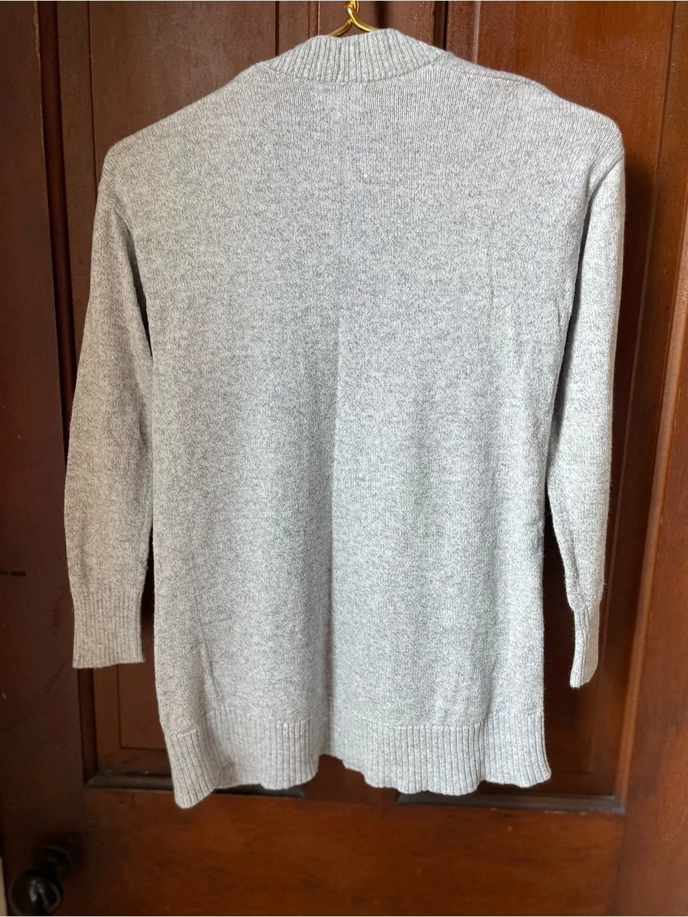 Old Navy girls large 10-12 gray cardigan